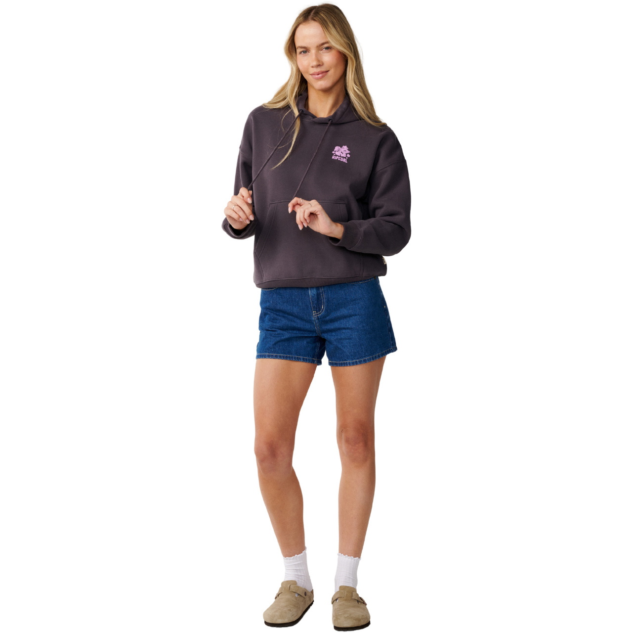 2026 Rip Curl Womens Surf Puff Heritage Hoodie 0A0WFL - Nine Iron